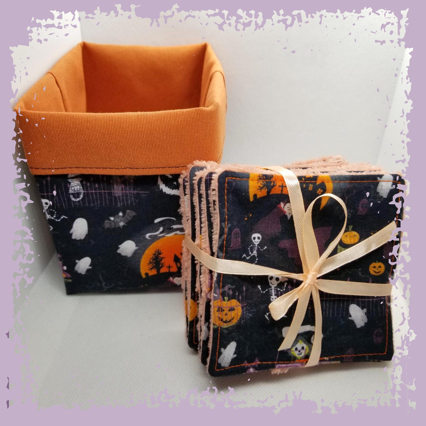 Lot Bambou'net - Panière et lingettes