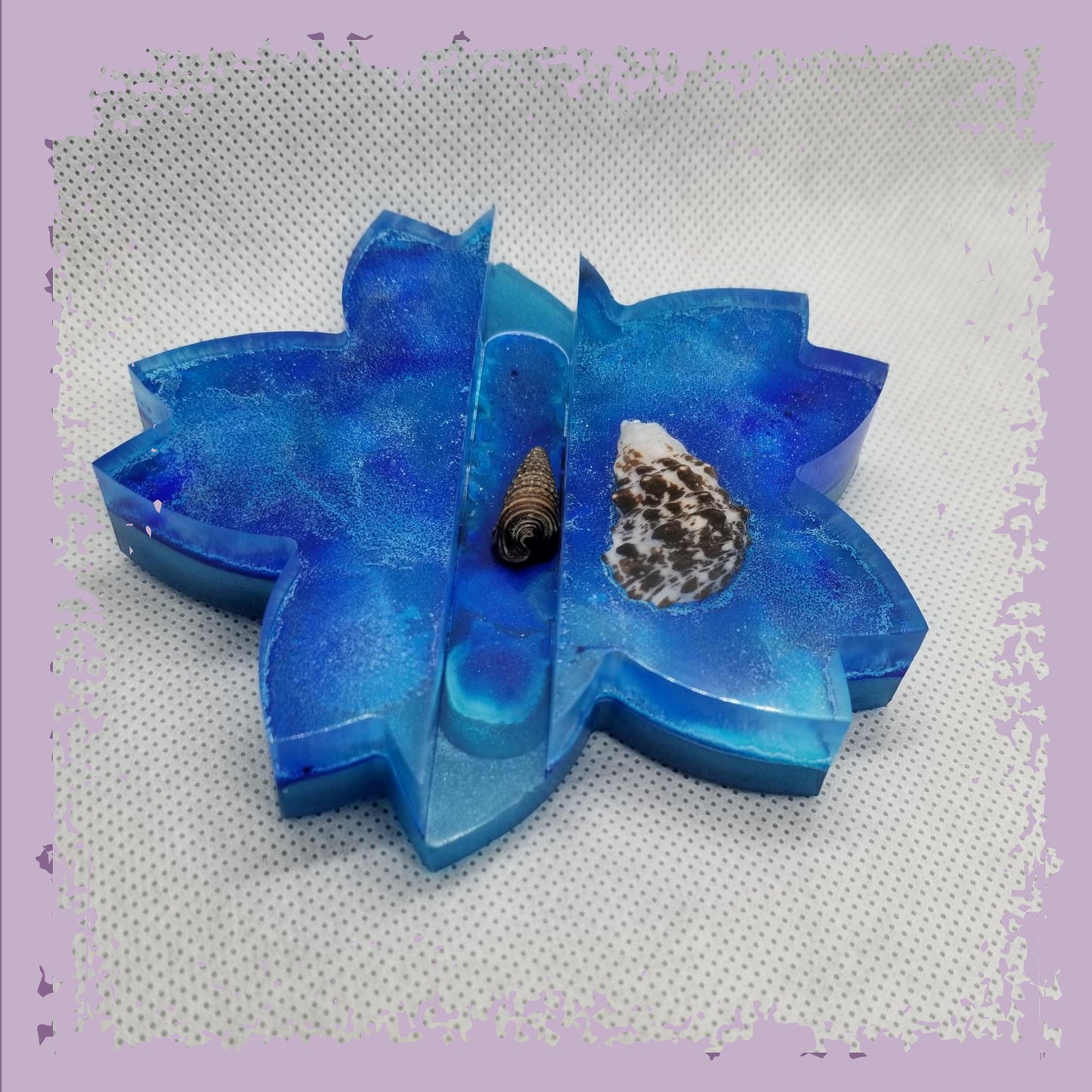 Porte photo ou carte, modèle Fleur