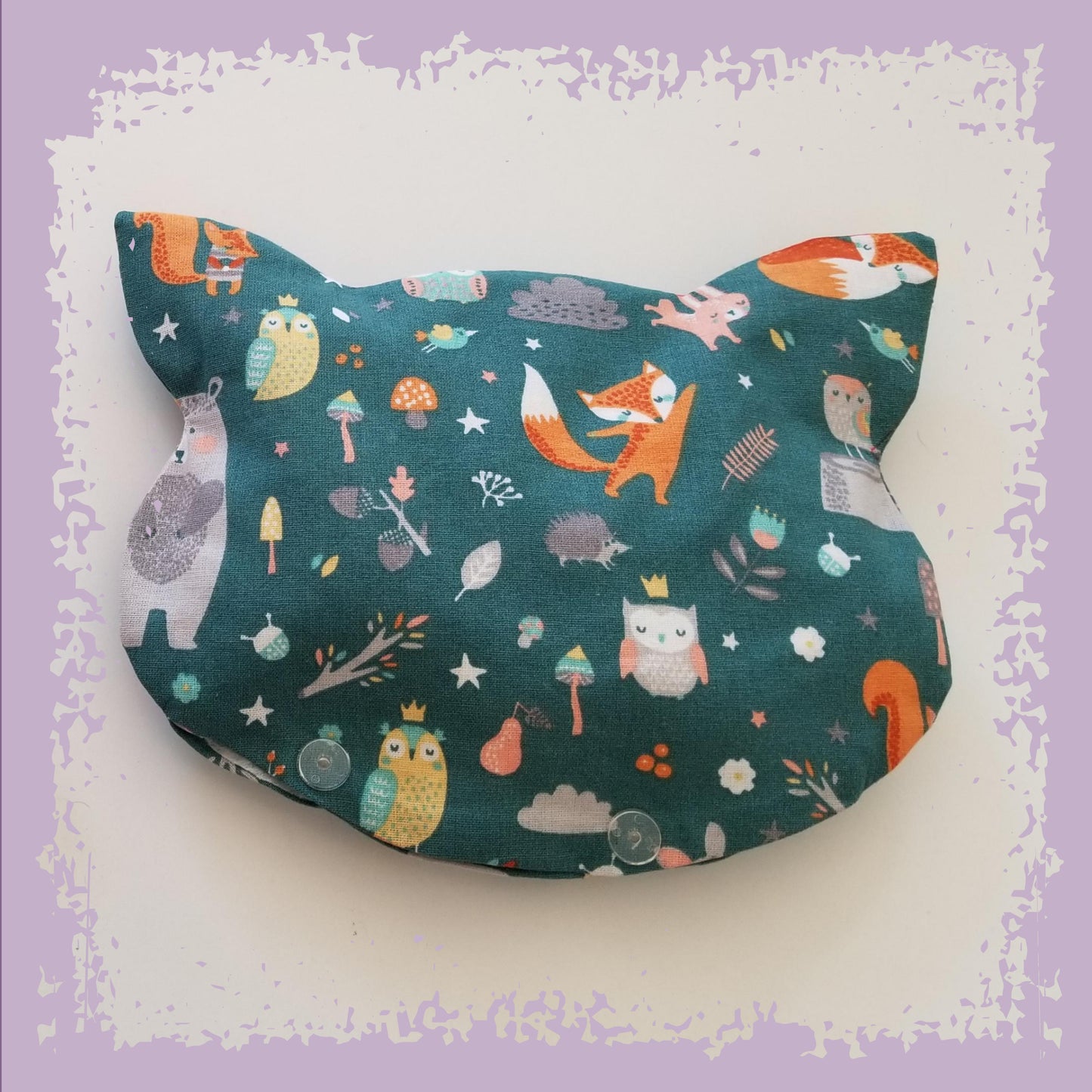 Bouillotte sèche "Calcyfer" - lin / lavande
